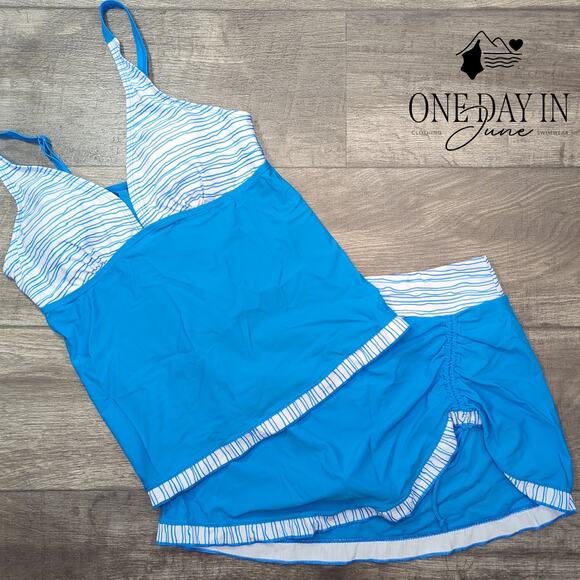 Rekita Skirted Tankini Swimsuit Size M - Picture 3 of 8